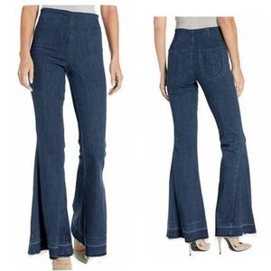 Mumu Blue Berkeley Flare Jeans - Size S - New
